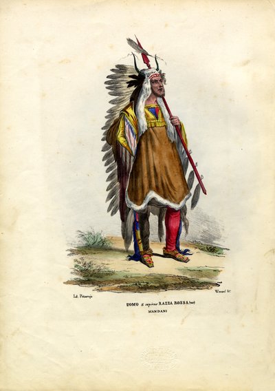 Mandani-Indianer, 1863-79 von Raimundo Petraroja